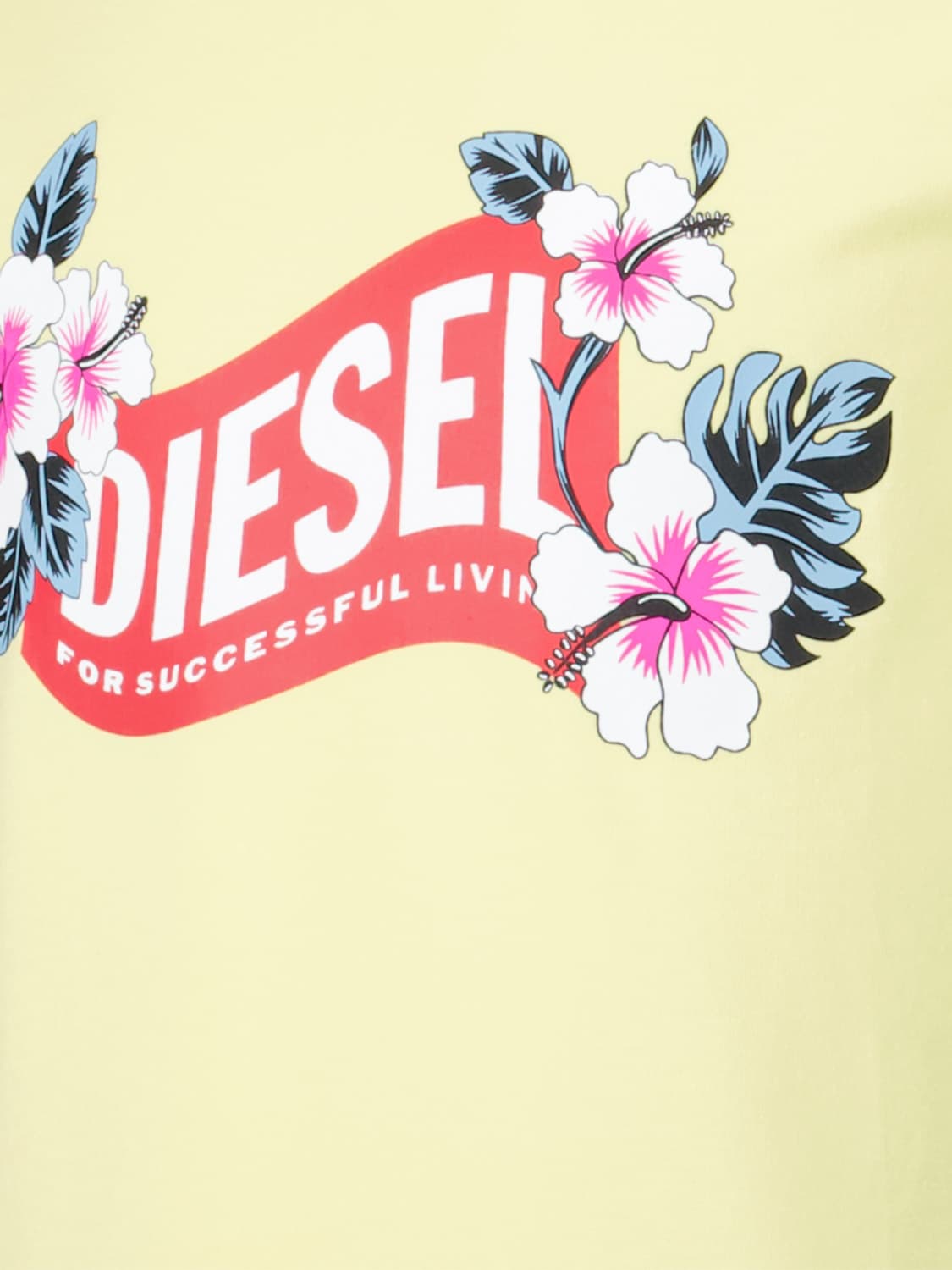 Diesel Kids t-shirt Yellow in Yellow 6705759938-5.jpg | NICKIS.com