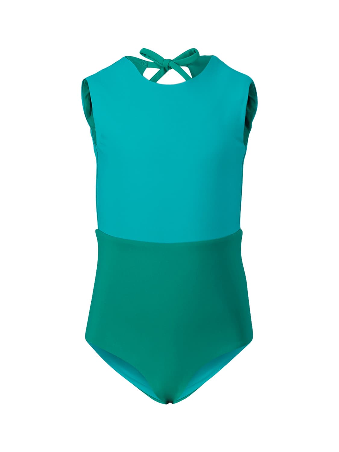 MYMARINI Kids swimsuit Outfit Mini Uv 50+ Turquoise in Turquoise 6705841975-1.jpg | NICKIS.com