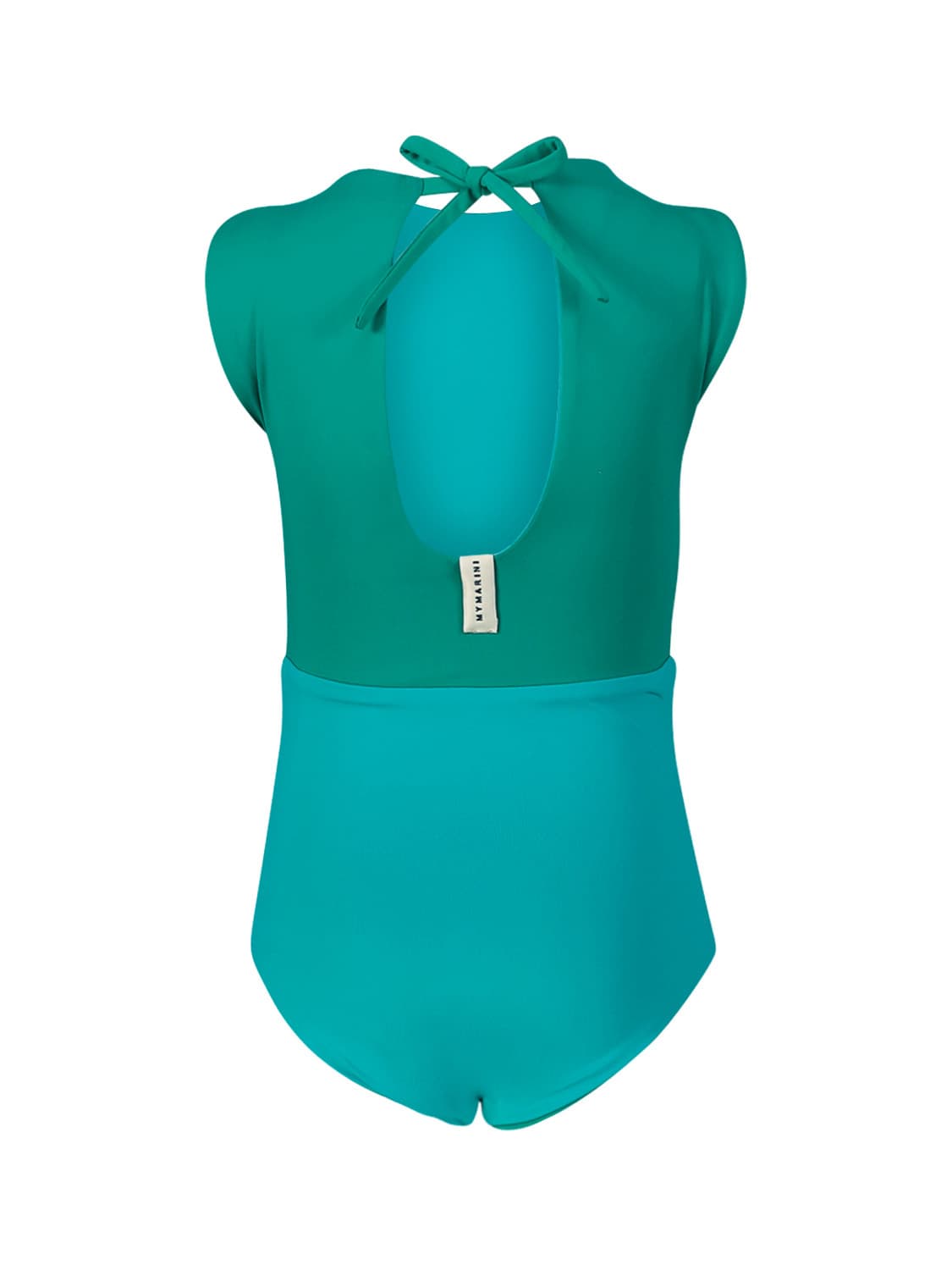 MYMARINI Kids swimsuit Outfit Mini Uv 50+ Turquoise in Turquoise 6705841975-6.jpg | NICKIS.com