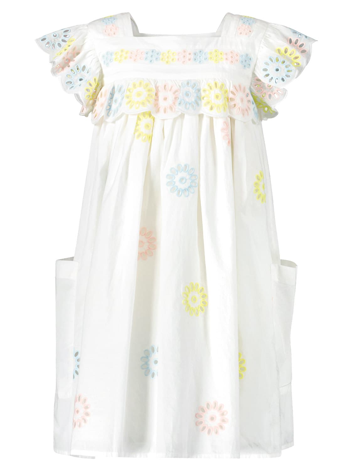 Stella McCartney Kids Kids dress White in White 6705868438-1.jpg | NICKIS.com