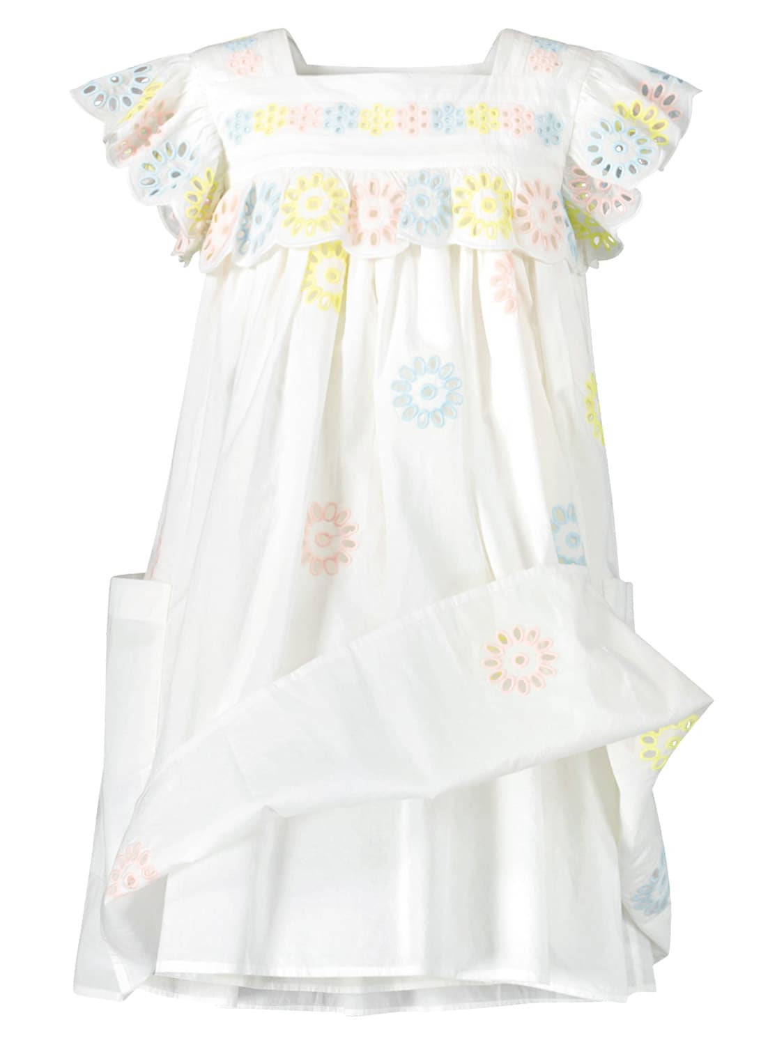 Stella McCartney Kids Kids dress White in White 6705868438-4.jpg | NICKIS.com