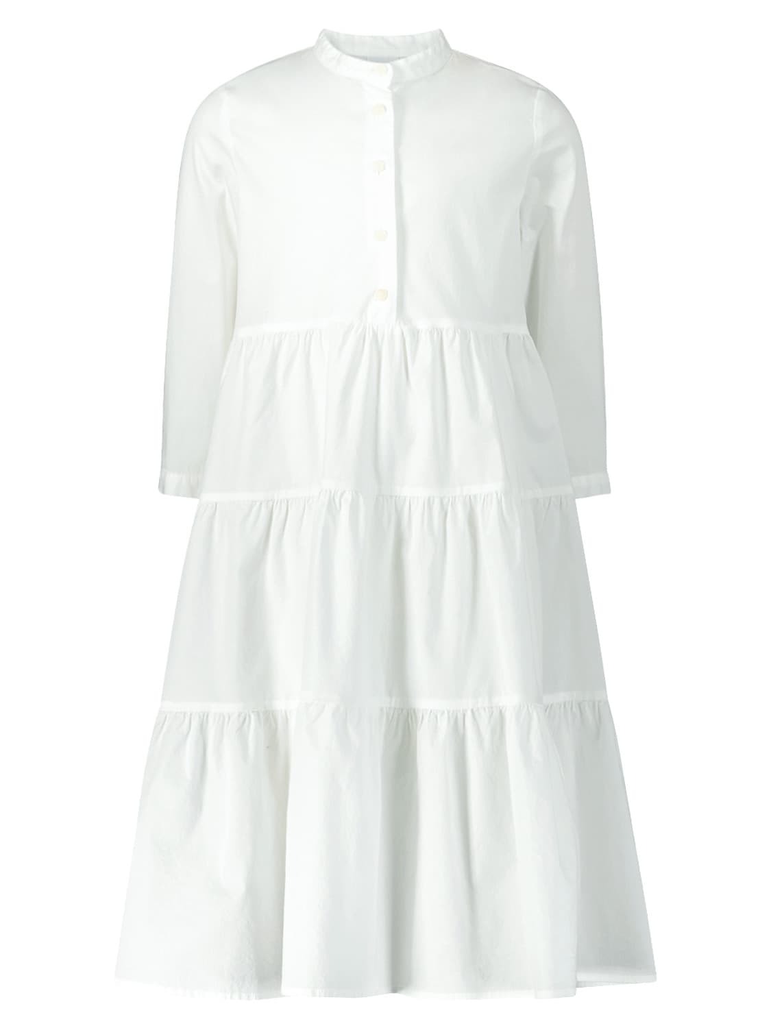 Aspesi Kids dress White in White 6705922963-1.jpg | NICKIS.com