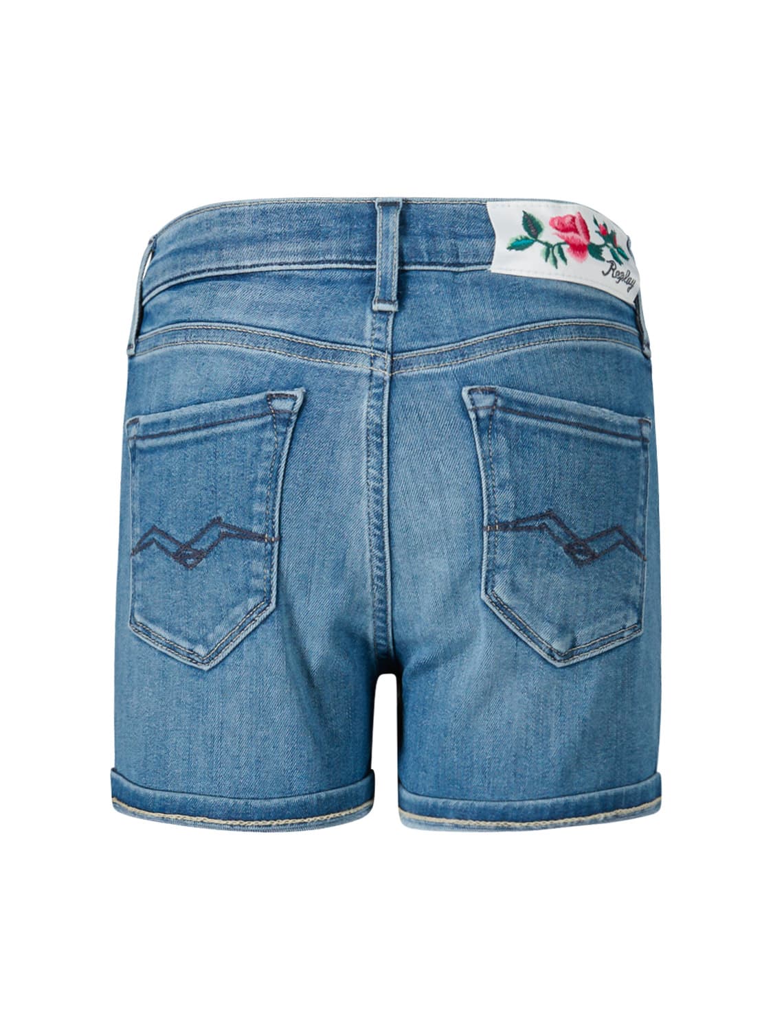 Replay & Sons Kids Shorts Nellie Blue in Blue 6706016033-4.jpg | NICKIS.com