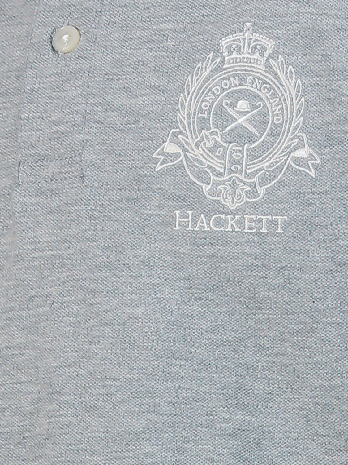 Hackett London Kids Polo Shirt Grey in Grey 6706118551-5.jpg | NICKIS.com