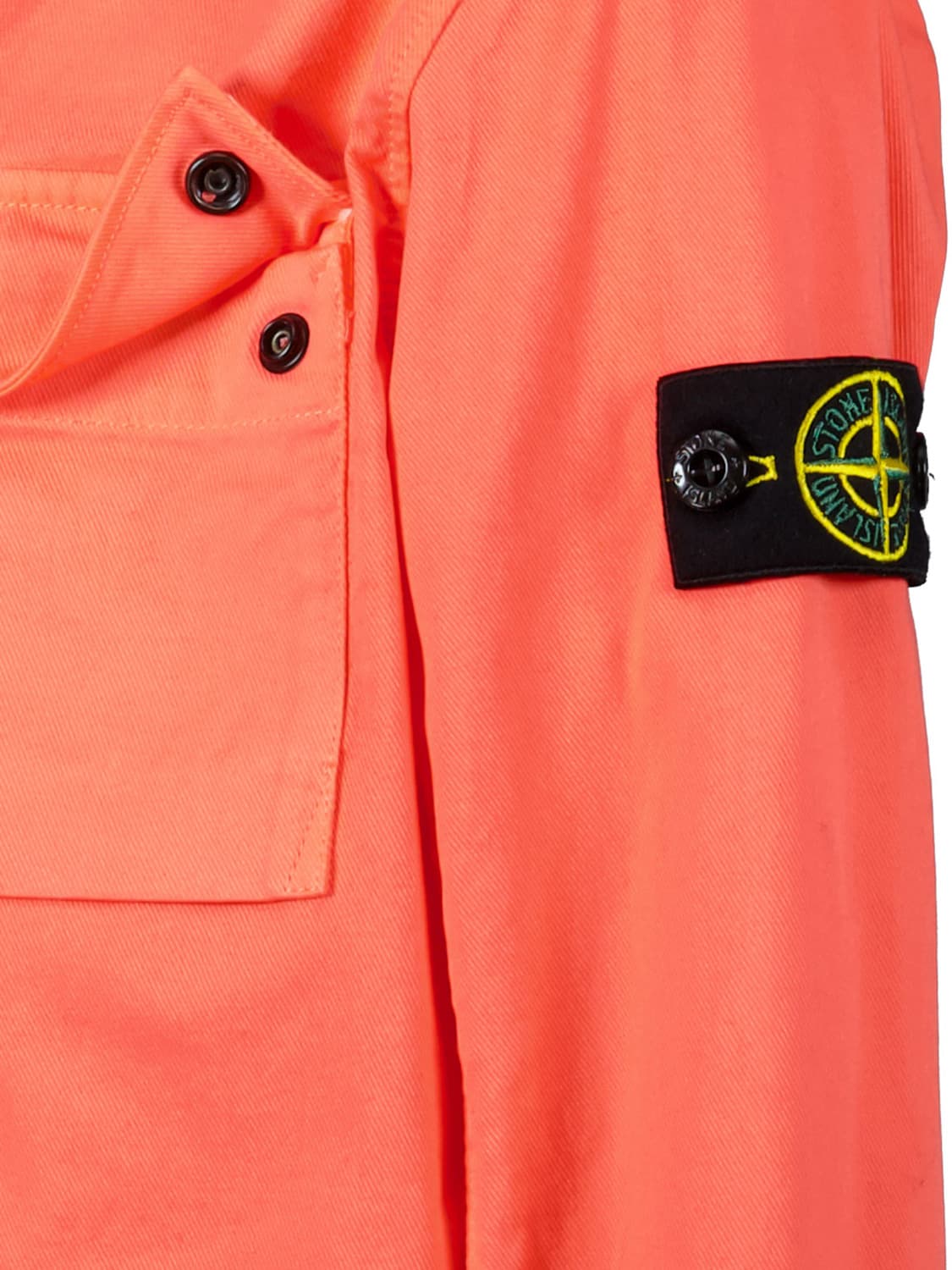 STONE ISLAND JUNIOR Kids jacket Neon in Neon 6706170749-6.jpg | NICKIS.com