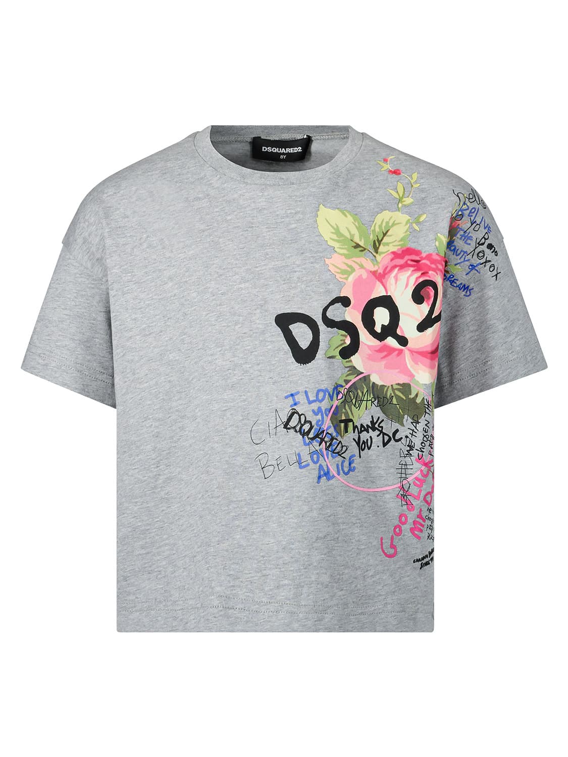 DSQUARED2 Kids t-shirt Grey in Grey 6706194983-1.jpg | NICKIS.com