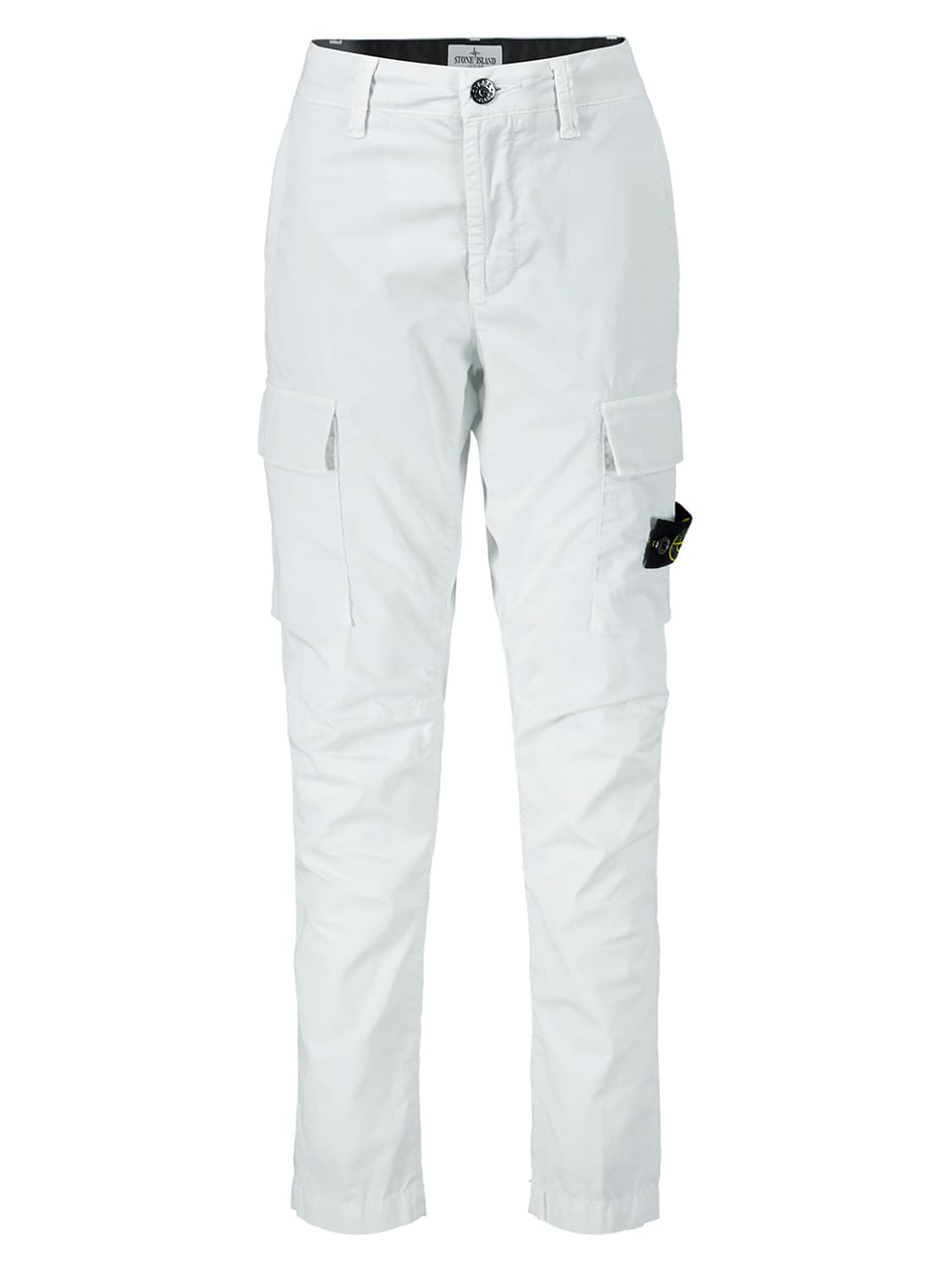 STONE ISLAND JUNIOR Kids pants White in White 6706214284-1.jpg | NICKIS.com