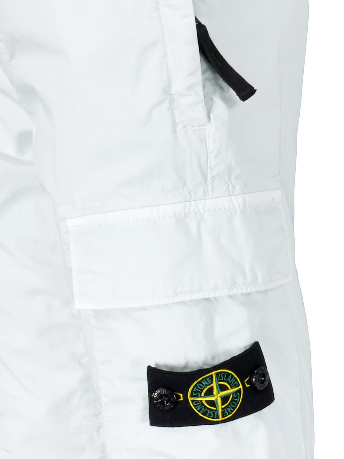 STONE ISLAND JUNIOR Kids pants White in White 6706214284-6.jpg | NICKIS.com