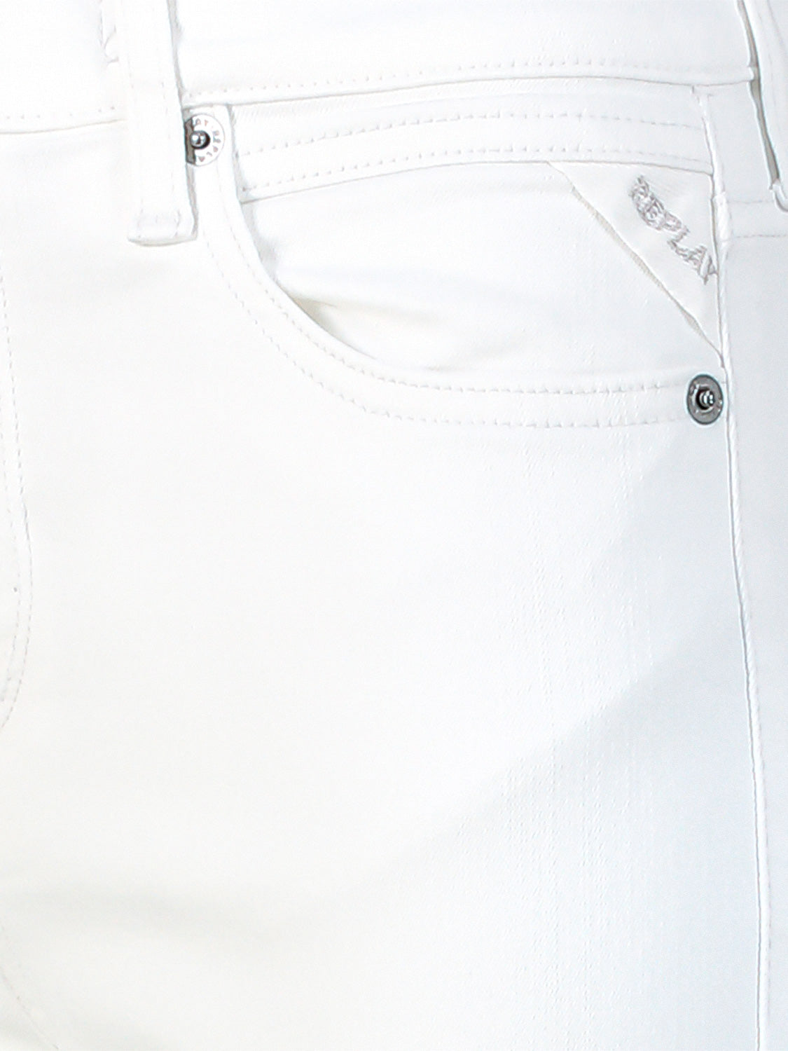 Replay & Sons Kids pants Thad White in White 6706241869-6.jpg | NICKIS.com