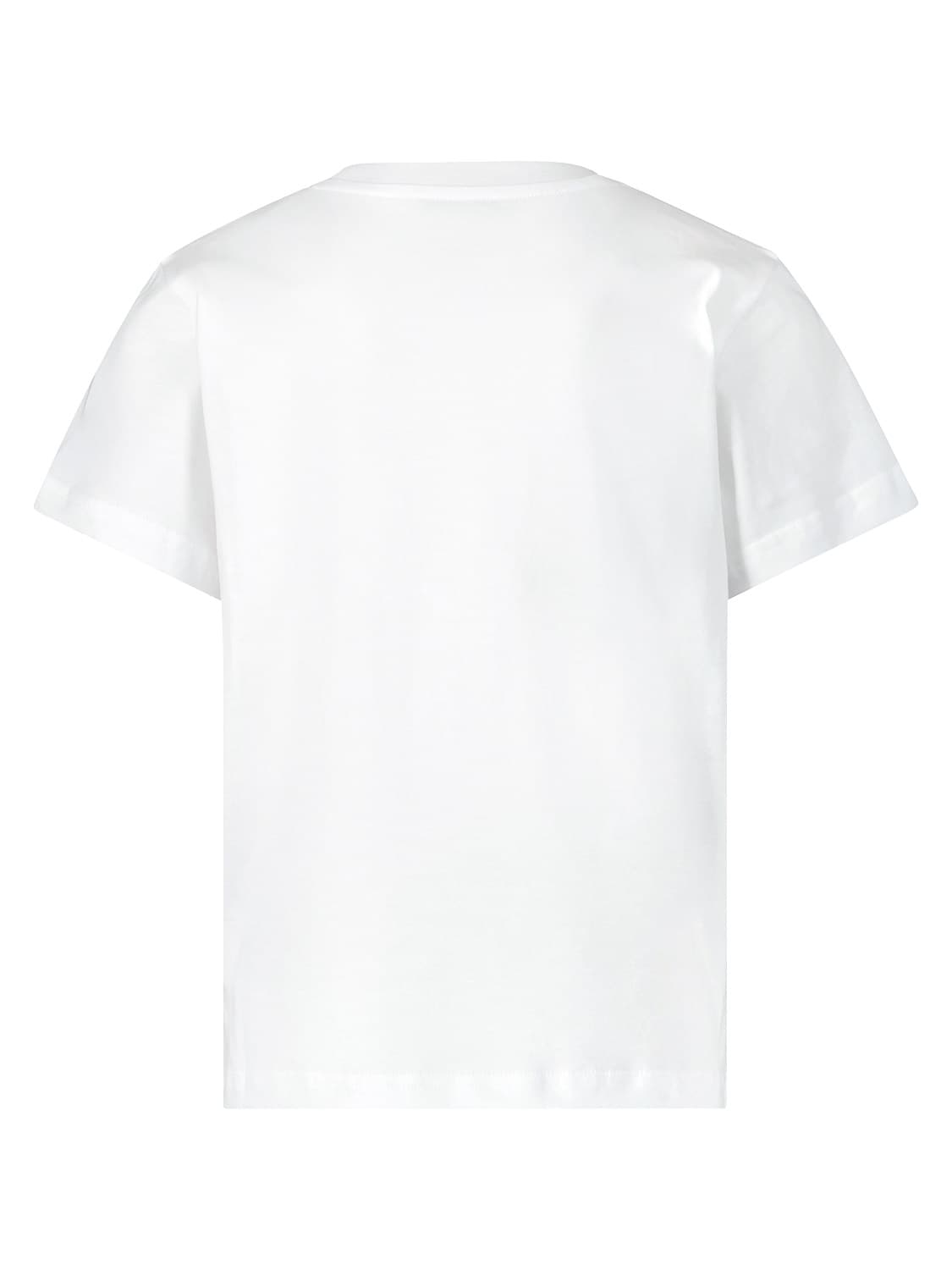 Moncler Enfant Kids t-shirt White in White 6706256050-4.jpg | NICKIS.com