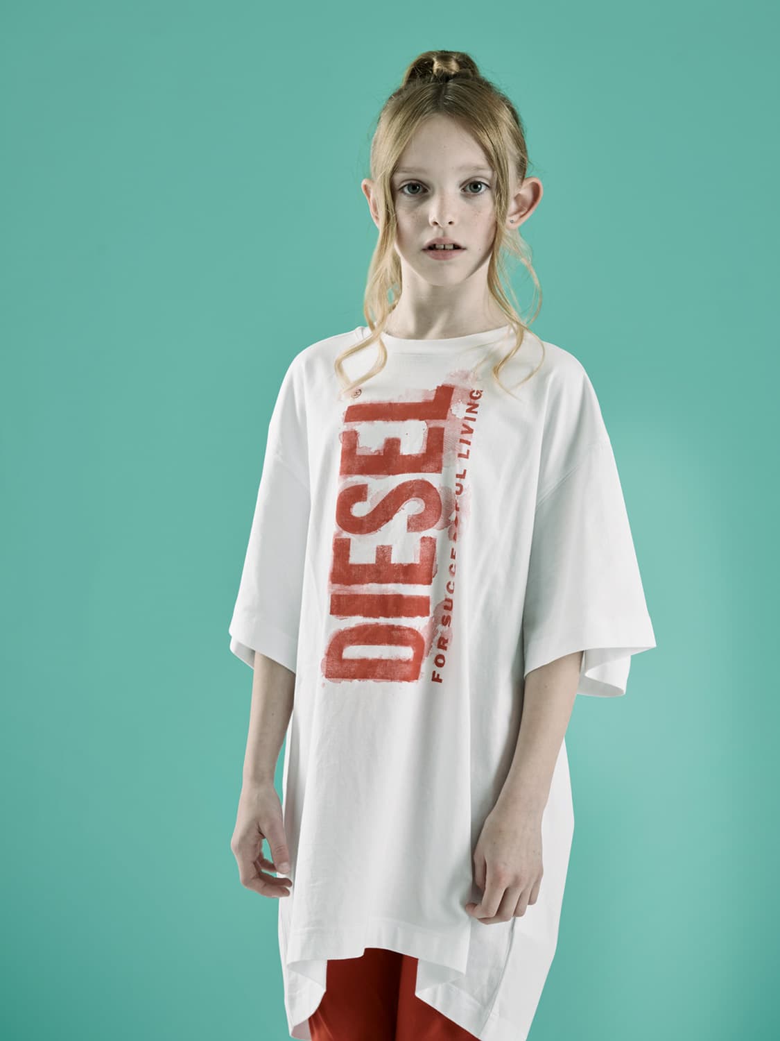 Diesel Kids dress White in White 6706264787-2.jpg | NICKIS.com