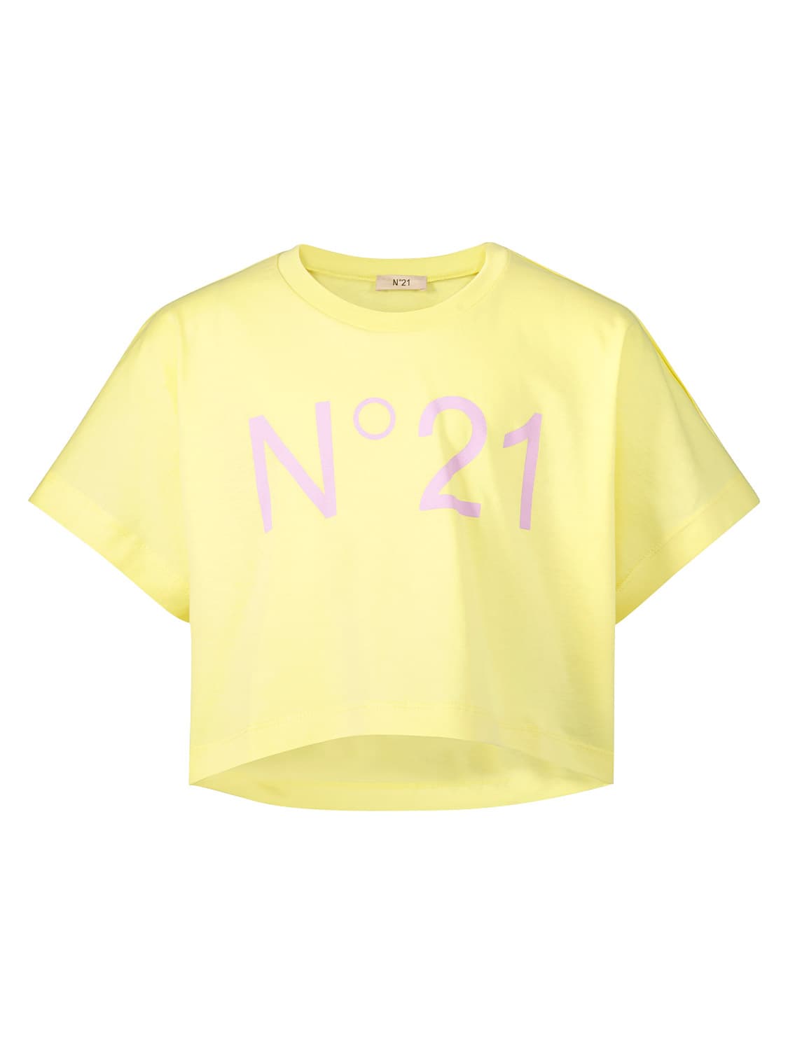 N°21 Kids t-shirt Yellow in Yellow 6706291617-1.jpg | NICKIS.com