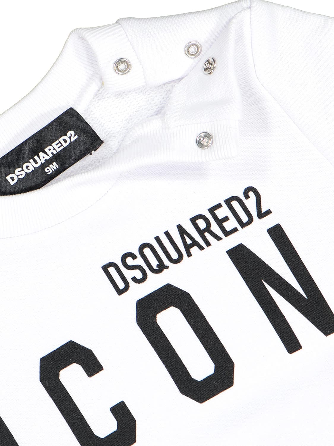 DSQUARED2 Kids Sweatshirt White in White 6706302191-5.jpg | NICKIS.com