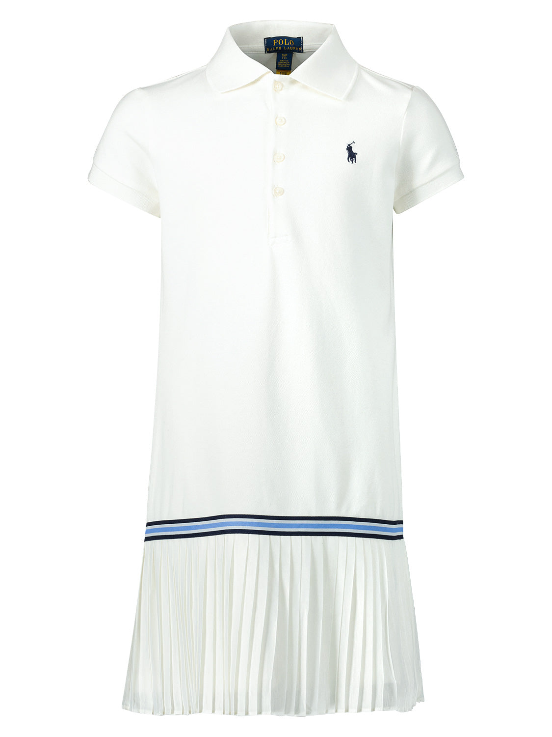 Polo Ralph Lauren Kids dress White in White 6706361323-1.jpg | NICKIS.com