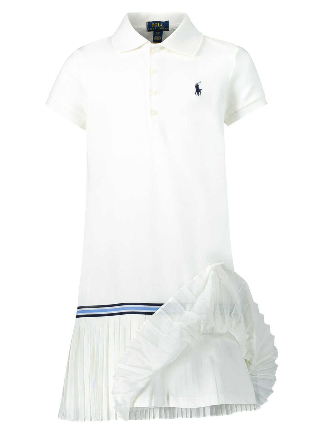 Polo Ralph Lauren Kids dress White in White 6706361323-4.jpg | NICKIS.com