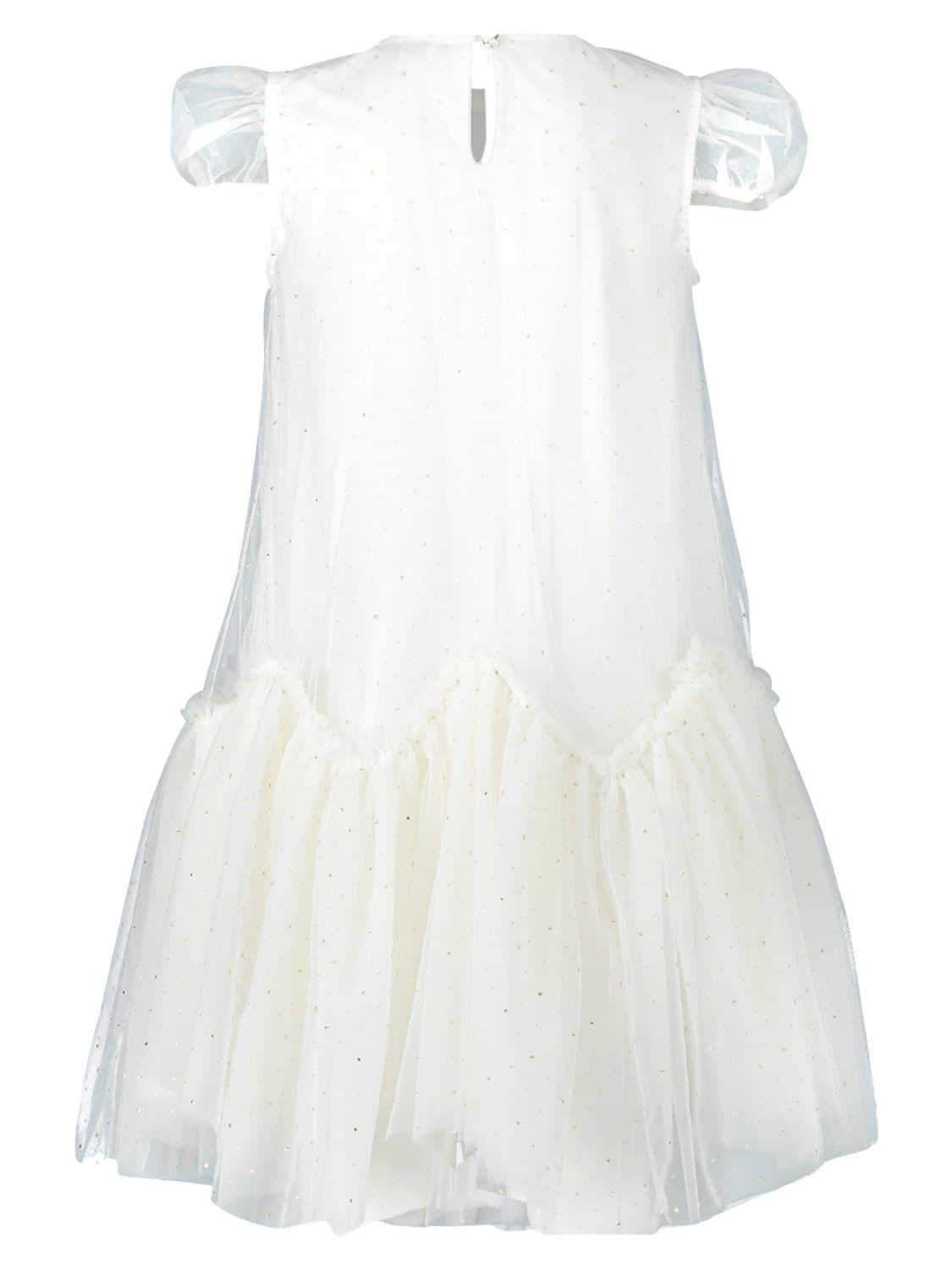 Monnalisa Kids dress Gold in Gold 6706381375-5.jpg | NICKIS.com