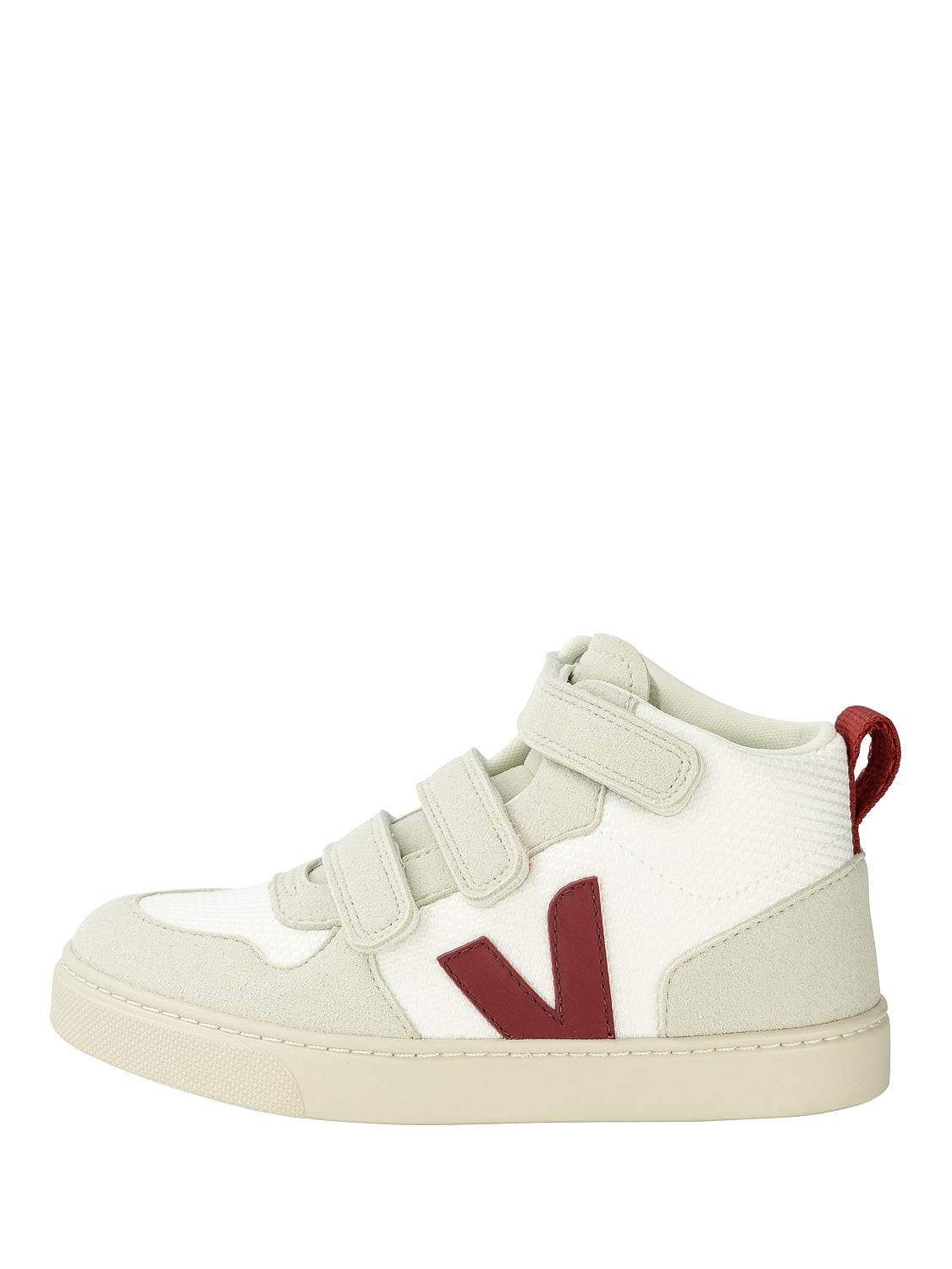 Veja Kids sneakers Small V-10 Mid White in White 6706496840-1.jpg | NICKIS.com