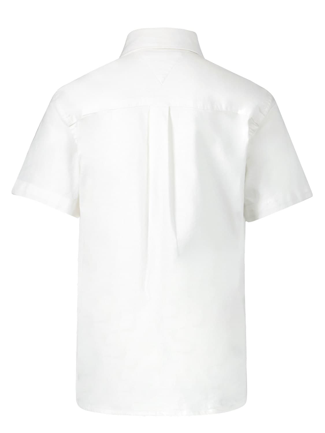 Tommy Hilfiger Kids shirt Stretch Oxford White in White 6706749616-5.jpg | NICKIS.com