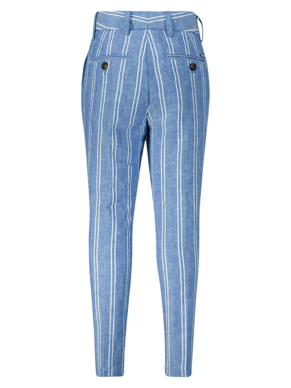 Scotch & Soda Kids pants Striped Relaxed Slim Blue in Blue 6706752518-5.jpg | NICKIS.com