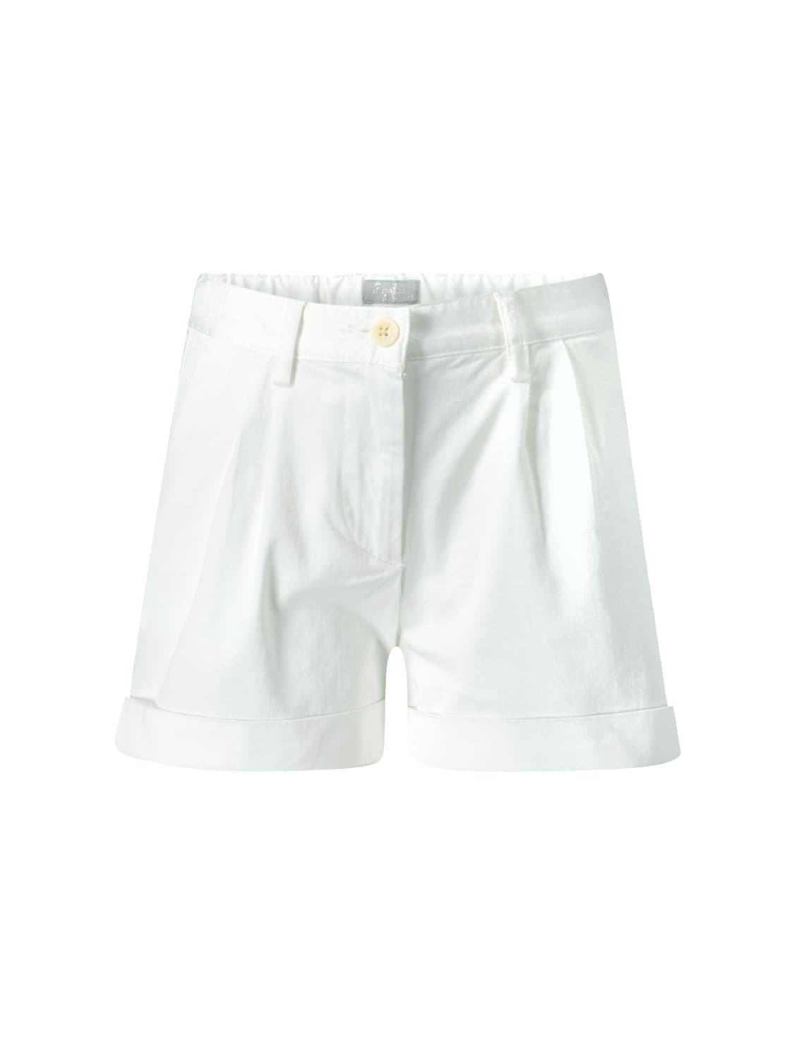 Il Gufo Kids Shorts White in White 6706791764-1.jpg | NICKIS.com