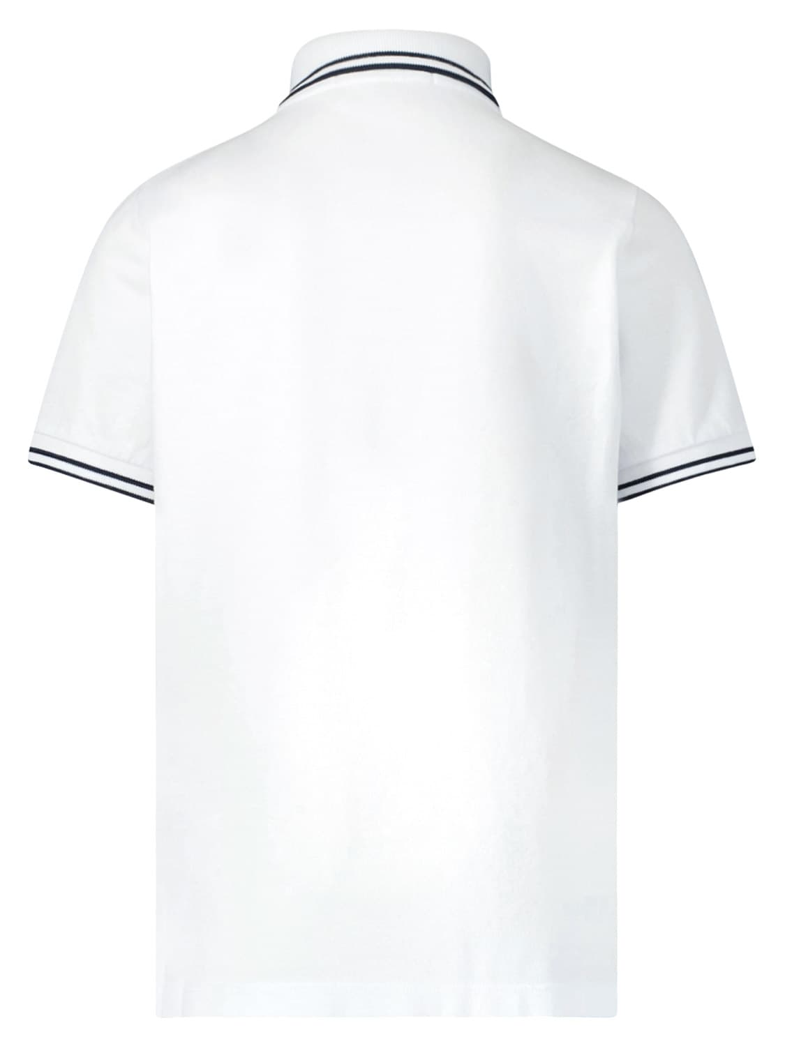 STONE ISLAND JUNIOR Kids Polo Shirt White in White 6706849789-5.jpg | NICKIS.com