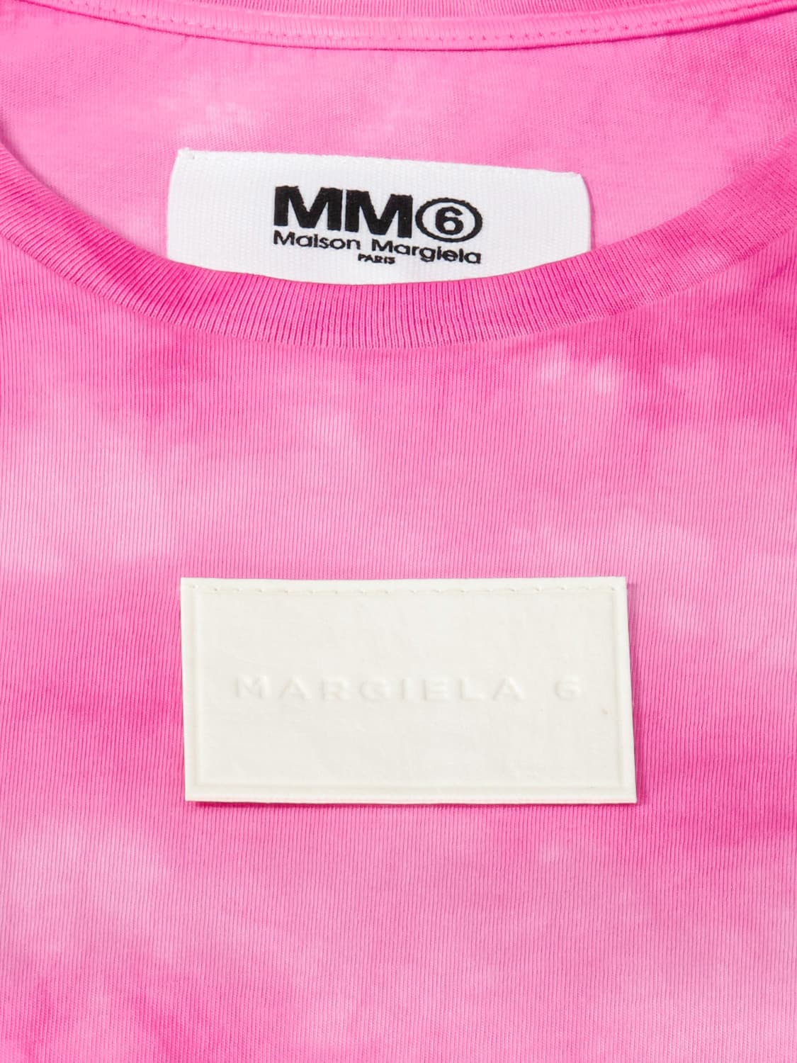 MM6 Maison Margiela Kids t-shirt Fuchsia in Fuchsia 6706910456-5.jpg | NICKIS.com