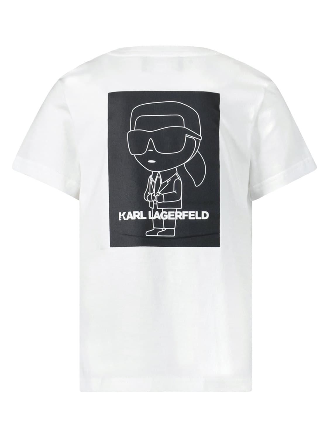 Karl Lagerfeld Kids t-shirt White in White 6706985321-4.jpg | NICKIS.com