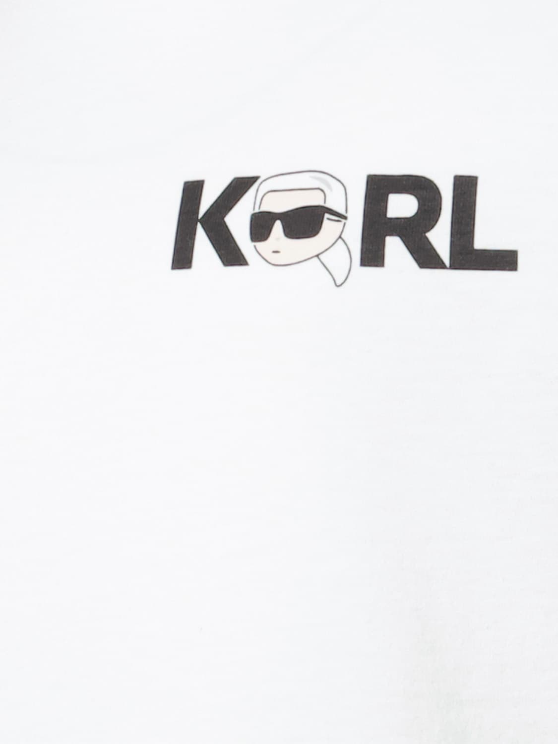 Karl Lagerfeld Kids t-shirt White in White 6706985321-5.jpg | NICKIS.com