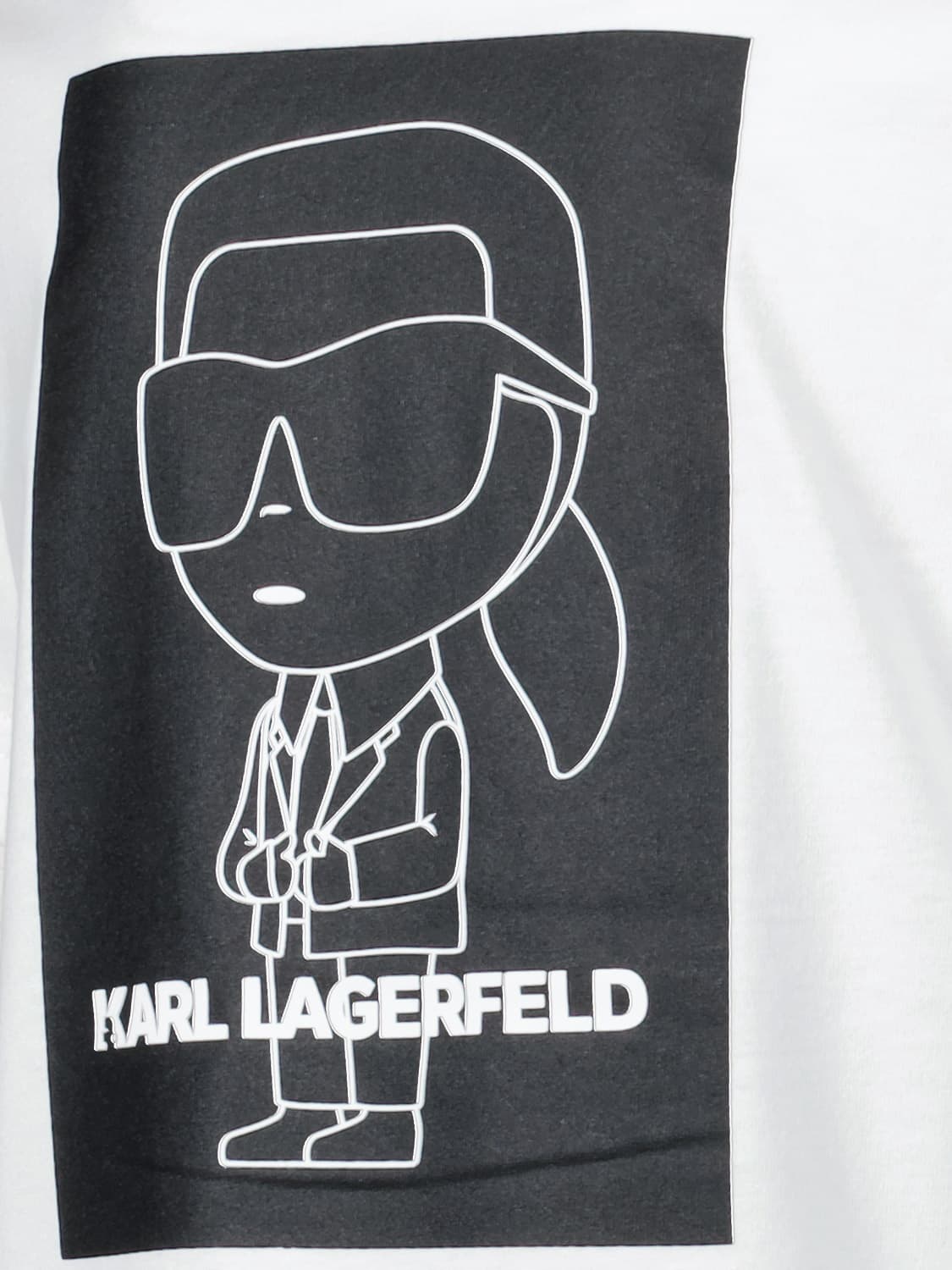 Karl Lagerfeld Kids t-shirt White in White 6706985321-6.jpg | NICKIS.com