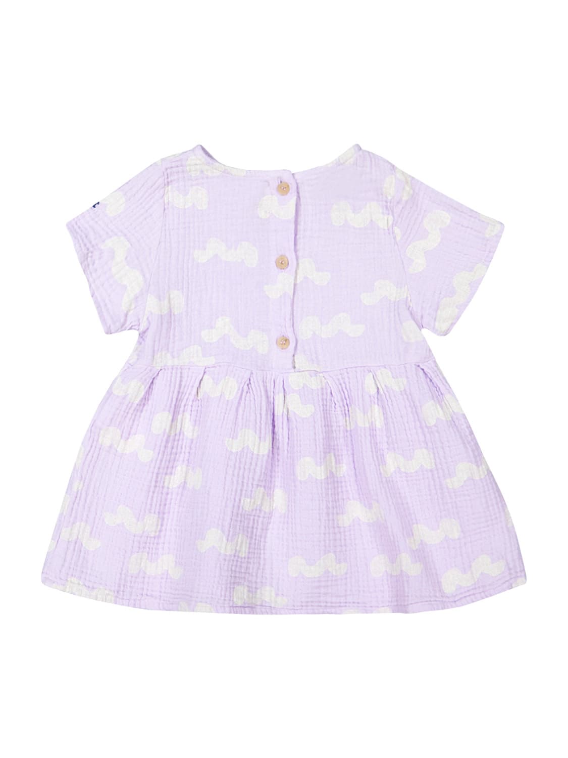 Bobo Choses Kids dress Waves Lilac in Lilac 6707287165-4.jpg | NICKIS.com