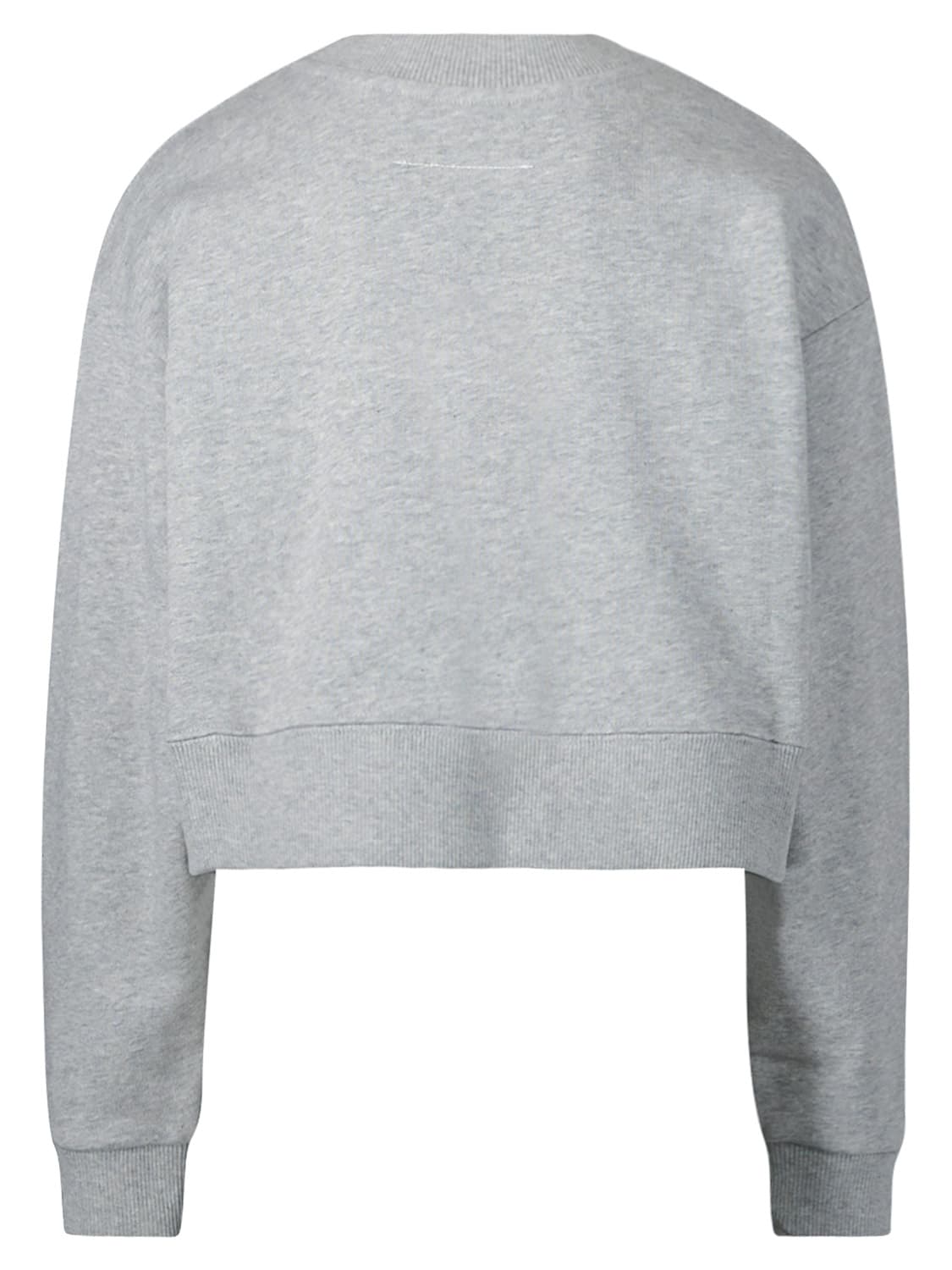 MM6 Maison Margiela Kids Sweatshirt Grey in Grey 6707333496-4.jpg | NICKIS.com