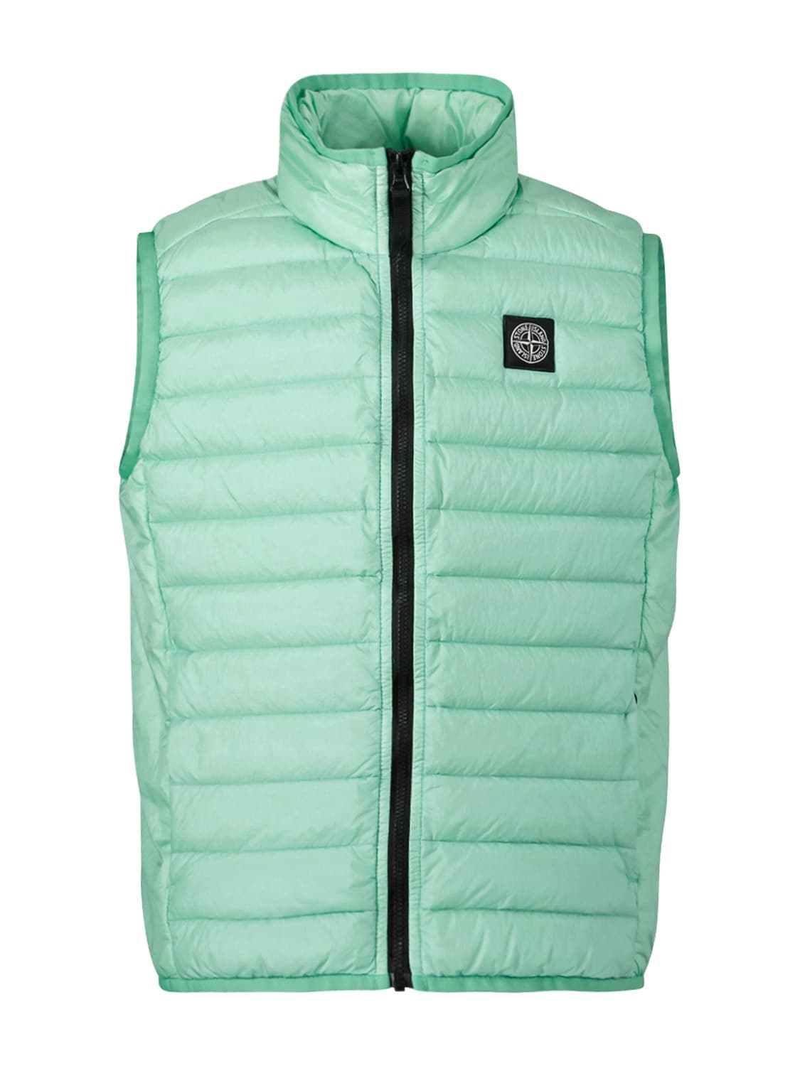 STONE ISLAND JUNIOR Kids vest Mint Green in Mint Green 6707372444-1.jpg | NICKIS.com