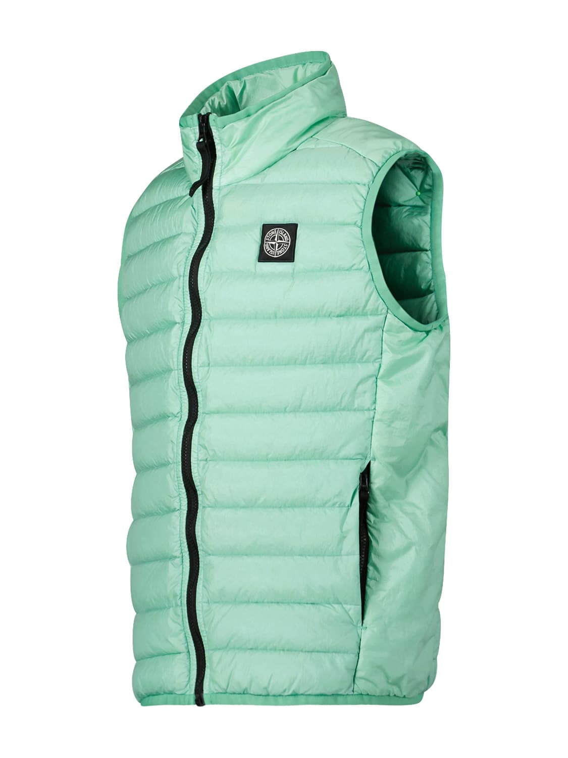 STONE ISLAND JUNIOR Kids vest Mint Green in Mint Green 6707372444-4.jpg | NICKIS.com