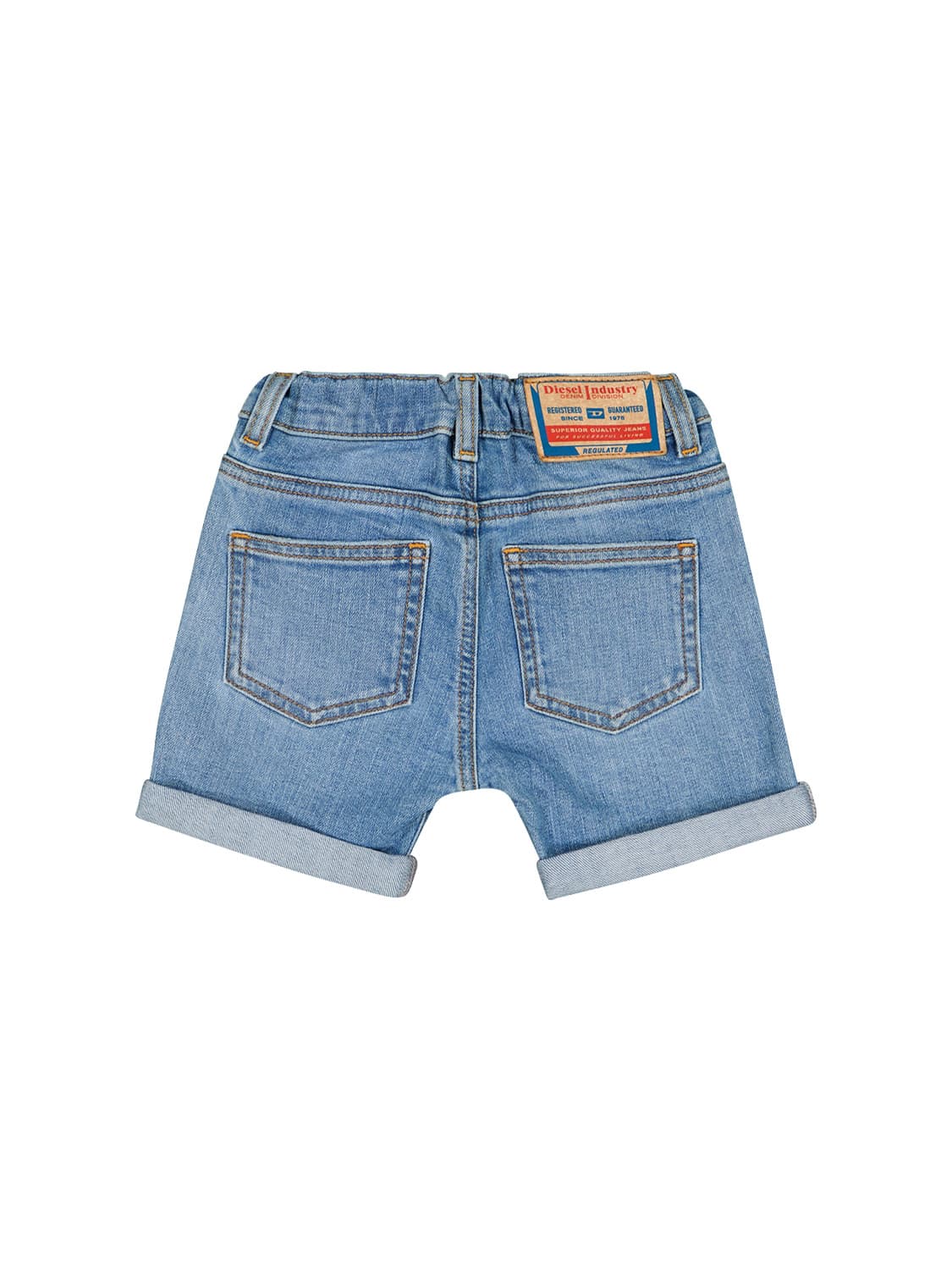 Diesel Kids Shorts Blue in Blue 6707426391-5.jpg | NICKIS.com