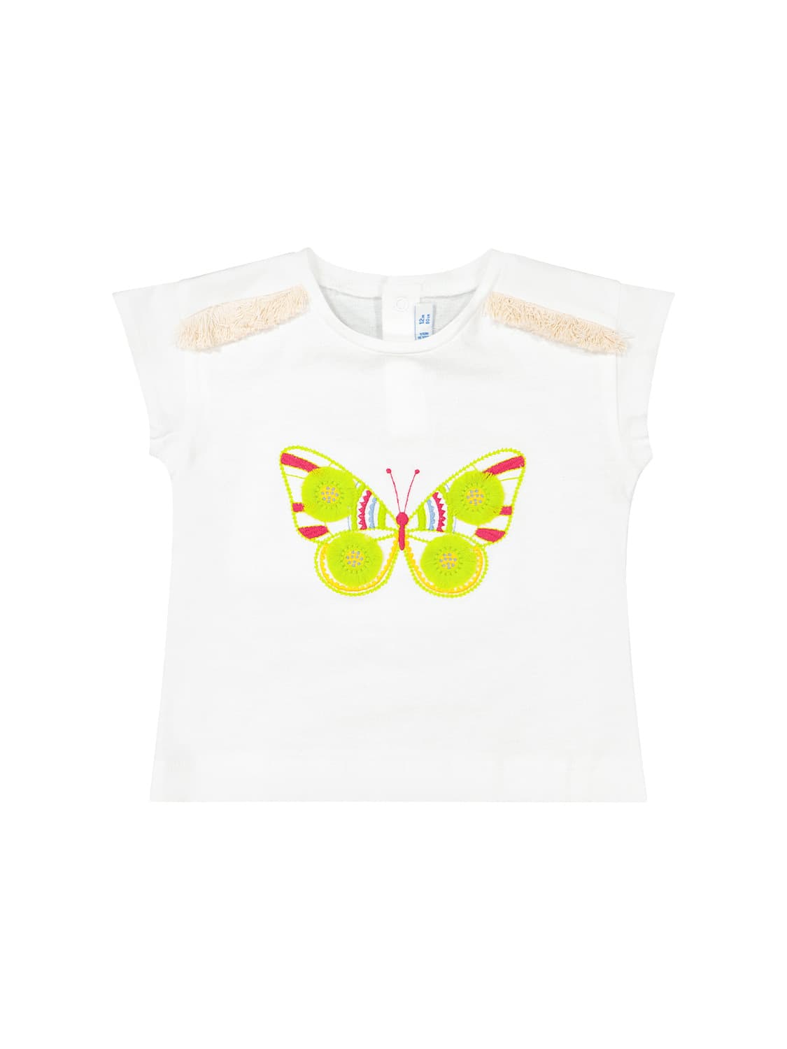 Mayoral Kids t-shirt White in White 6707436407-1.jpg | NICKIS.com