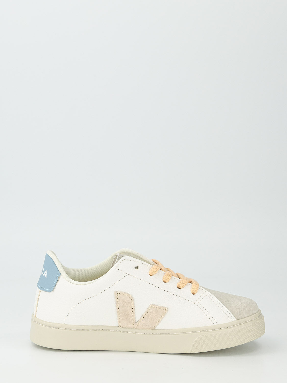 Veja Kids sneakers Small Esplar Laces White in White 6707510109-2.jpg | NICKIS.com