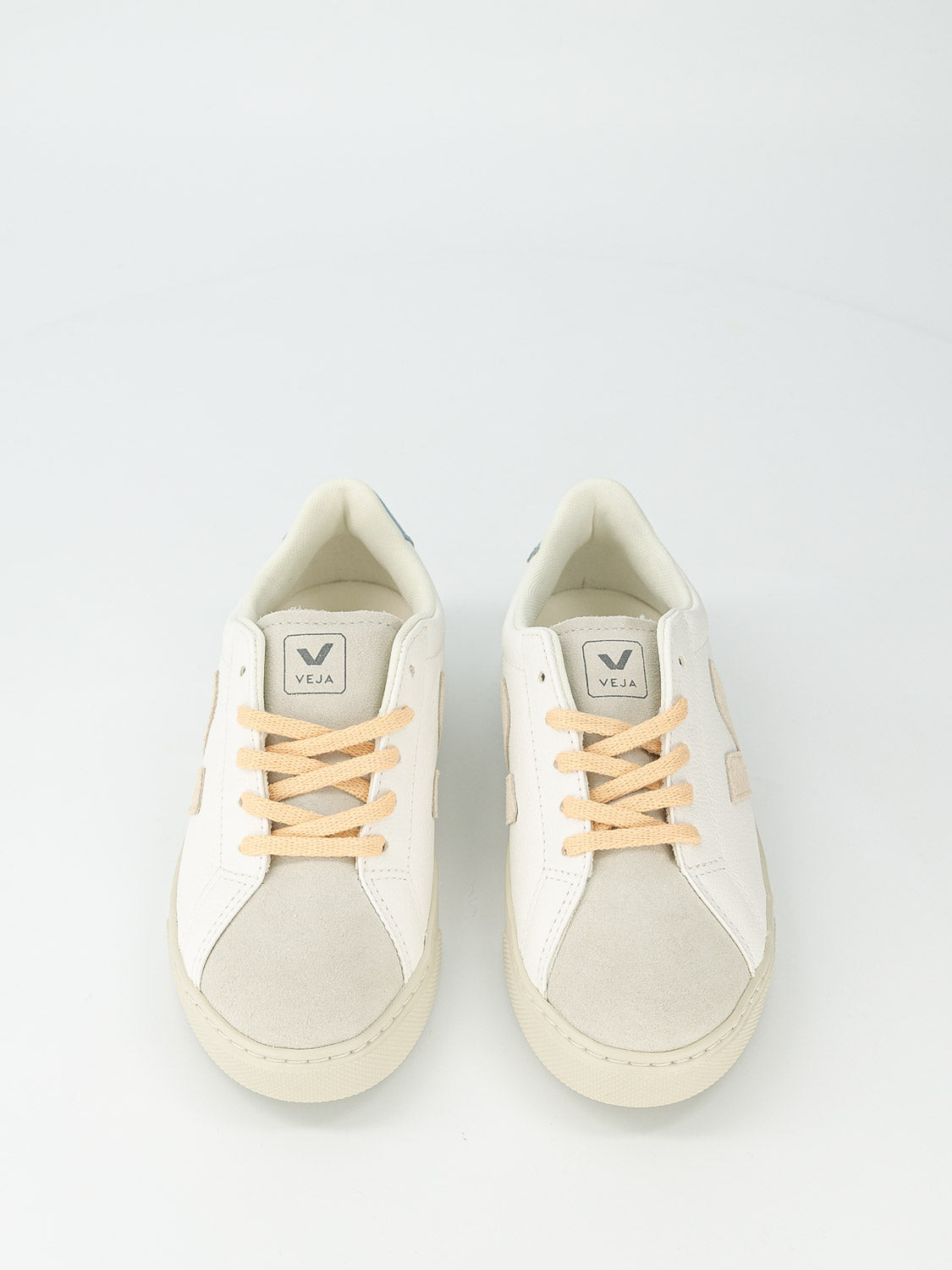 Veja Kids sneakers Small Esplar Laces White in White 6707510109-4.jpg | NICKIS.com