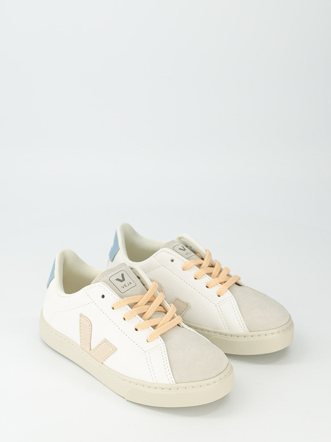 Veja Kids sneakers Small Esplar Laces White in White 6707510109-5.jpg | NICKIS.com