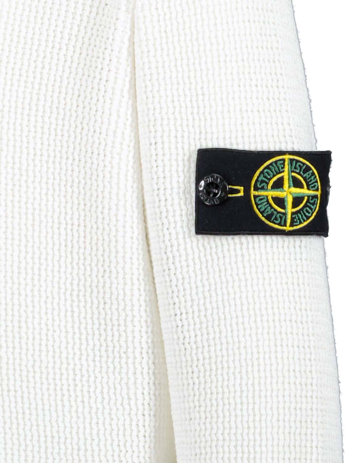 STONE ISLAND JUNIOR Kids Sweatshirt White in White 6707602775-6.jpg | NICKIS.com