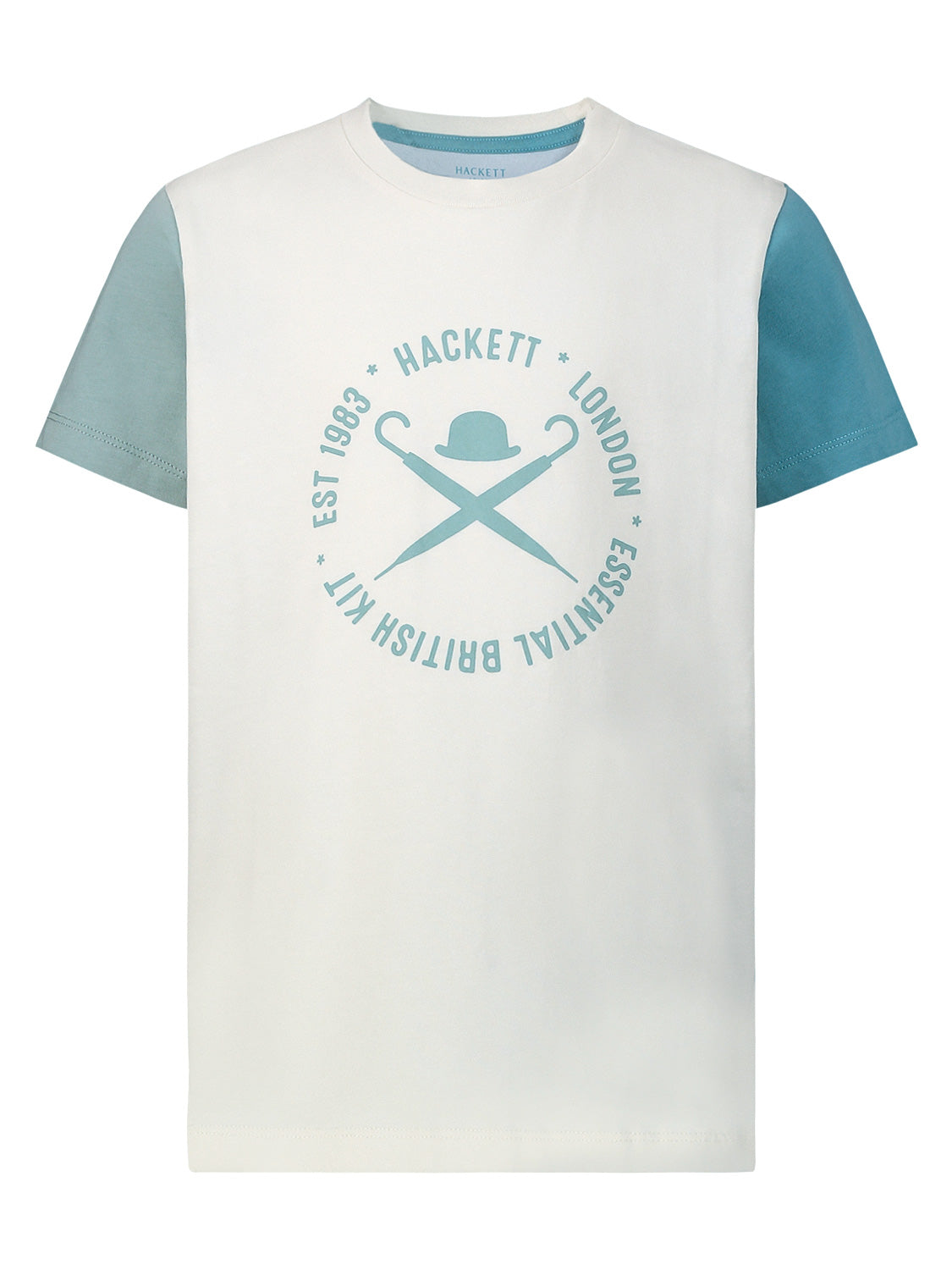 Hackett London Kids t-shirt White in White 6707659910-1.jpg | NICKIS.com