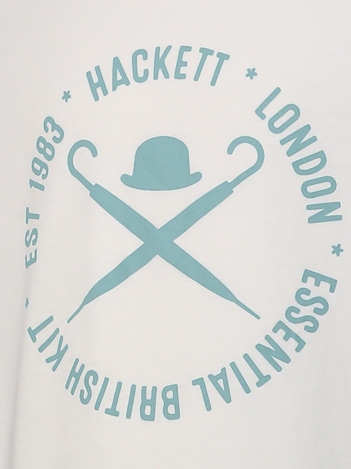 Hackett London Kids t-shirt White in White 6707659910-5.jpg | NICKIS.com