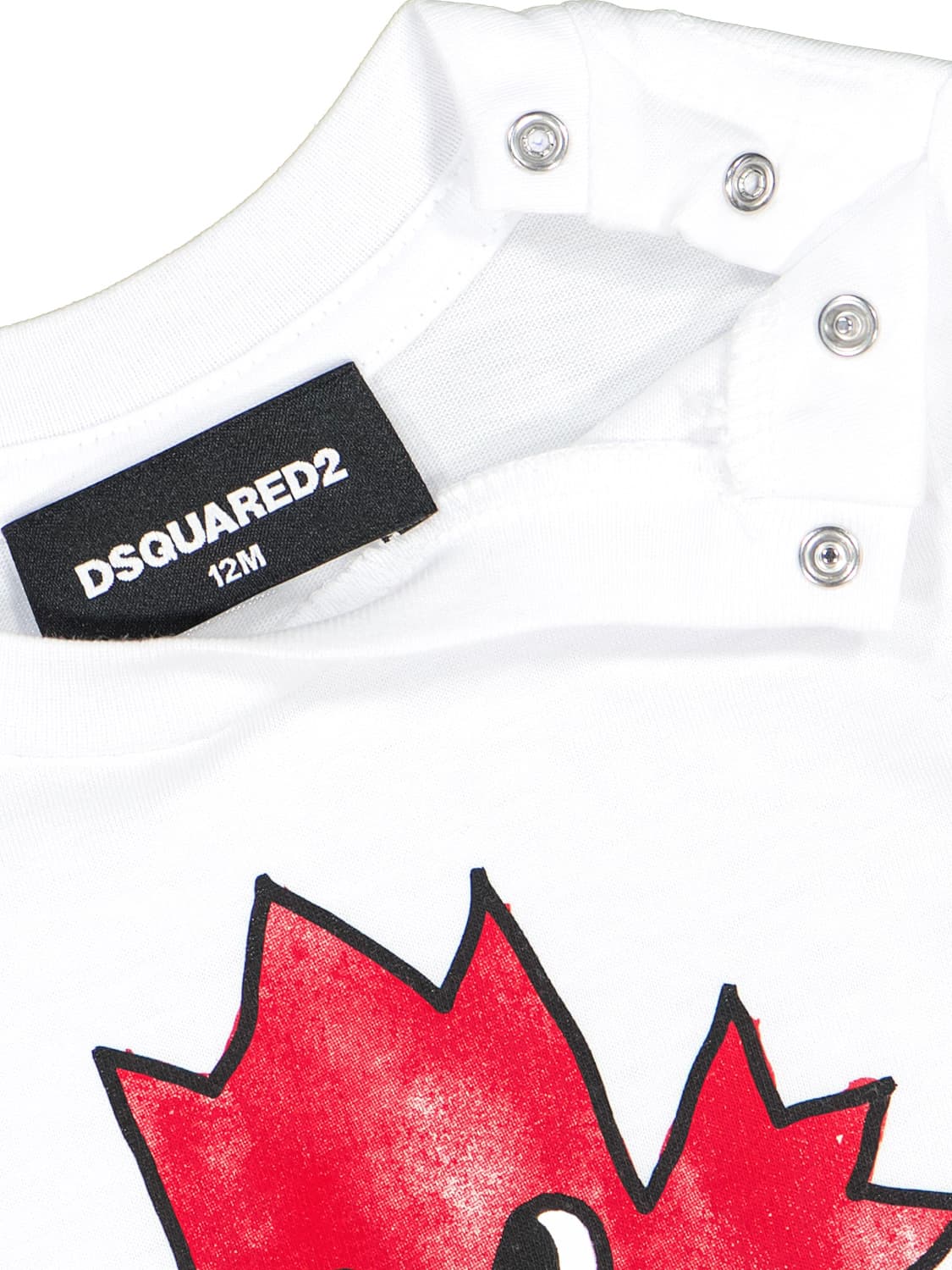 DSQUARED2 Kids t-shirt White in White 6707679861-5.jpg | NICKIS.com