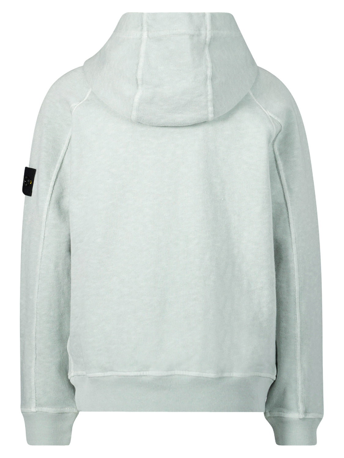 STONE ISLAND JUNIOR Kids hoodie Grey in Grey 6707686940-4.jpg | NICKIS.com