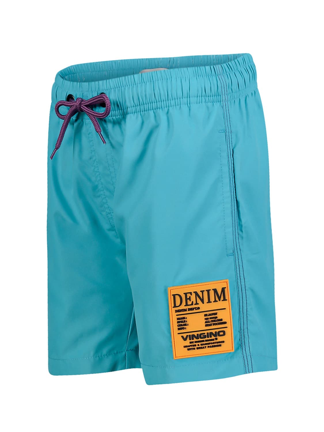 Vingino Kids swim shorts Xik Blue in Blue 6707690831-4.jpg | NICKIS.com