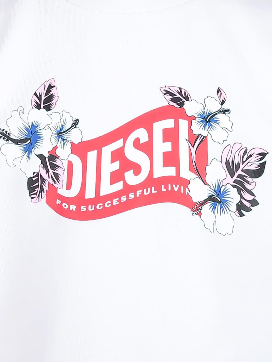 Diesel Kids Sweatshirt White in White 6707716843-5.jpg | NICKIS.com