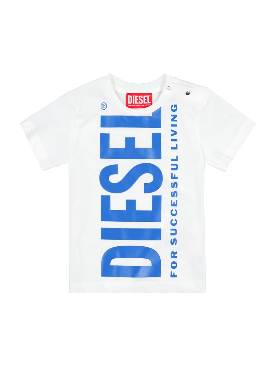 Diesel Kids t-shirt White in White 6707722741-1.jpg | NICKIS.com