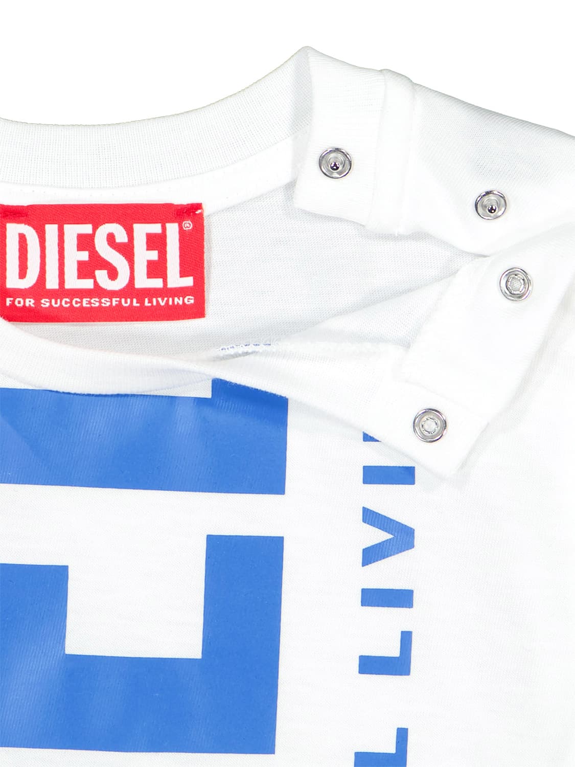 Diesel Kids t-shirt White in White 6707722741-4.jpg | NICKIS.com