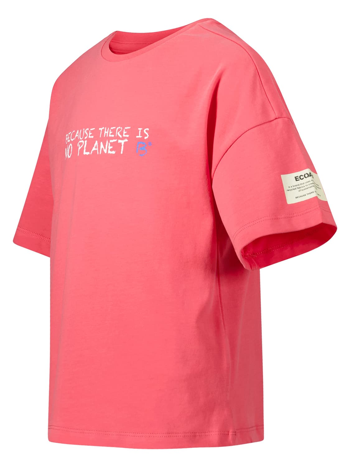 Ecoalf Kids t-shirt Gunnealf Coral in Coral 6707742171-4.jpg | NICKIS.com