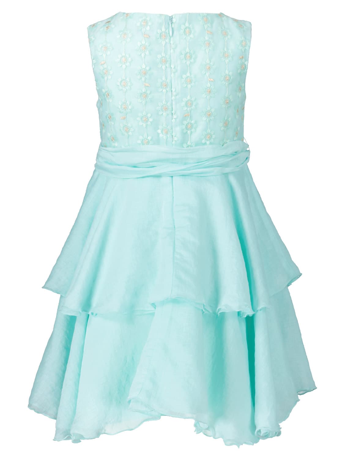 Mayoral Kids dress Turquoise in Turquoise 6707759719-4.jpg | NICKIS.com