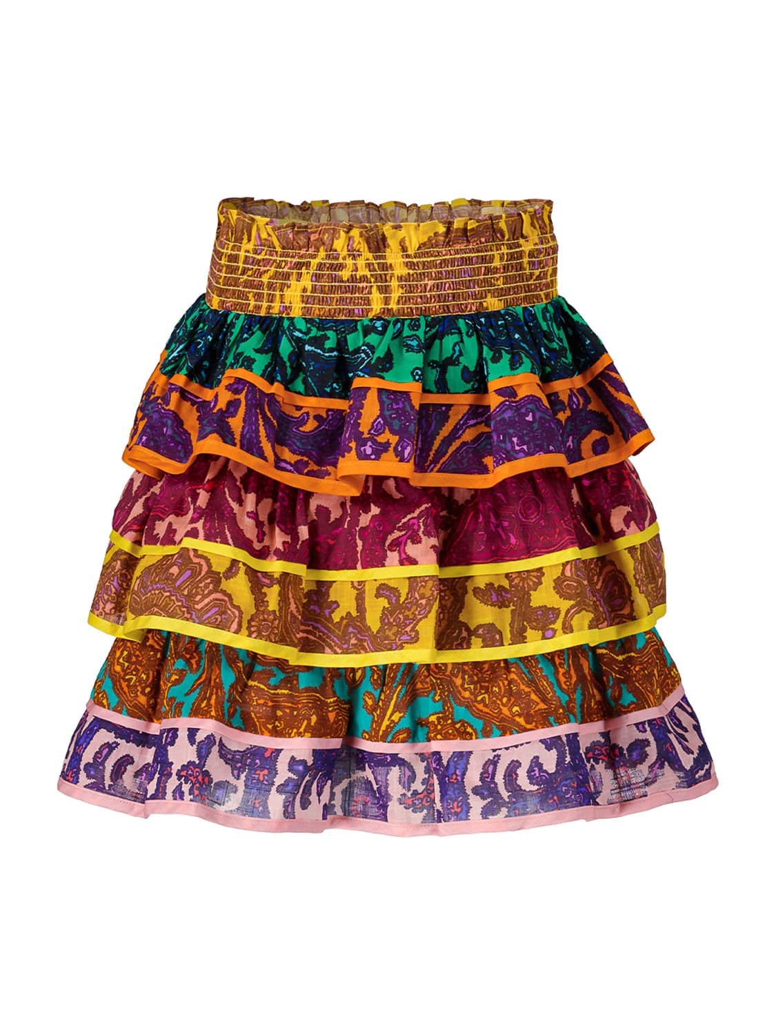 ZIMMERMANN Kids skirt Tiggy Multicoloured in Multicoloured 6707883663-1.jpg | NICKIS.com